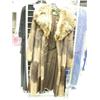 Image 1 : Muskrat ladies' full length coat by David Green, needs repair on shoulder (241)