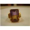 Image 1 : 10K .2 oz, two tone citrine, 16 carat stone (241)