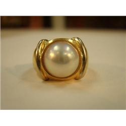 Pearl hallmarked gold 14K (241)