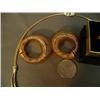 Image 2 : Lot of 3: Fabulous gold and diamond necklace, necklace is .8, 14K;  Gold ring with the name Estee? A