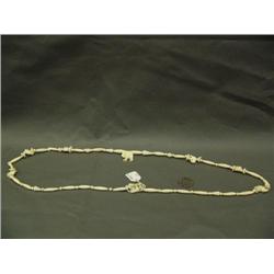 CHOICE ON TWO: bone elephant necklace or lion (3)