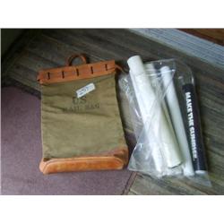 Beer signs and mail bag (253)