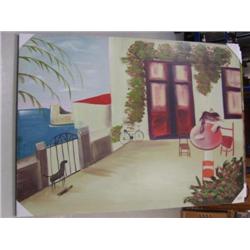 Set of 4 Original Oil Paintings (8888)