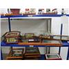 Image 1 : Shelf of Ships in a bottle & Shadow boxes(8888)