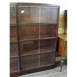 CHOICE ON TWO: mahogany book cases (253)