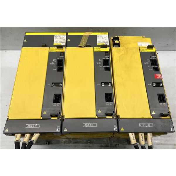 (3) Fanuc #A06B-6120-H045 Drives