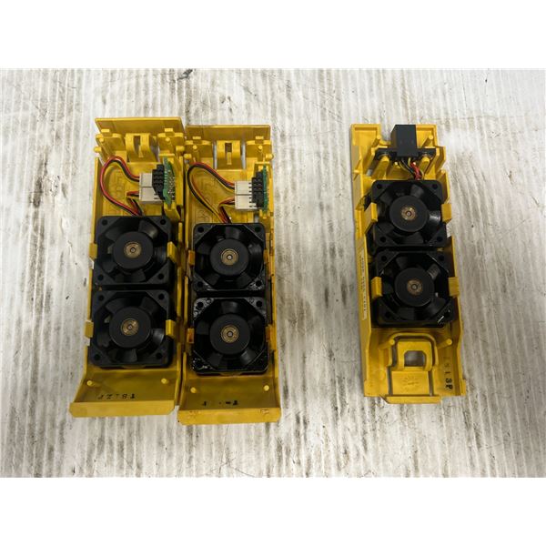 Lot of (3) Fanuc Rack Fans  (2) #A02B-0259-C020 (1) #A02B-0265-C101