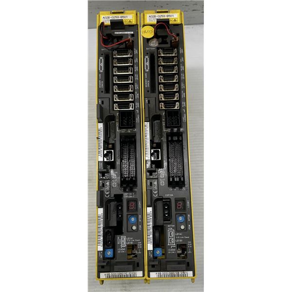 (2) Fanuc #A02B-0259-B501 Power Mate with Circuit Boards