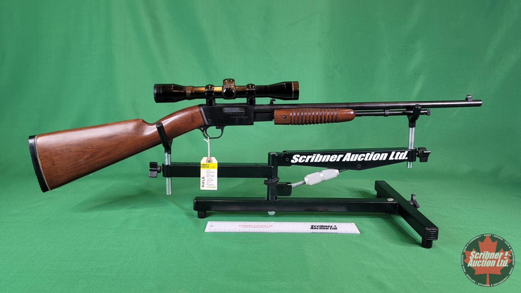 Em332 Rifle RIFLE: Norinco 22LR : Model EM321 : Pump Action : Takedown : c/w 4x32 ...