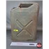 Image 2 : US Army Metal Gas Can (c.1985) (18-1/2"H x 13"W x 6"D)  (SEE PICS!)  (Listing & Descriptions are a G