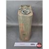 Image 3 : US Army Metal Gas Can (c.1985) (18-1/2"H x 13"W x 6"D)  (SEE PICS!)  (Listing & Descriptions are a G