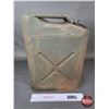 Image 4 : US Army Metal Gas Can (c.1985) (18-1/2"H x 13"W x 6"D)  (SEE PICS!)  (Listing & Descriptions are a G