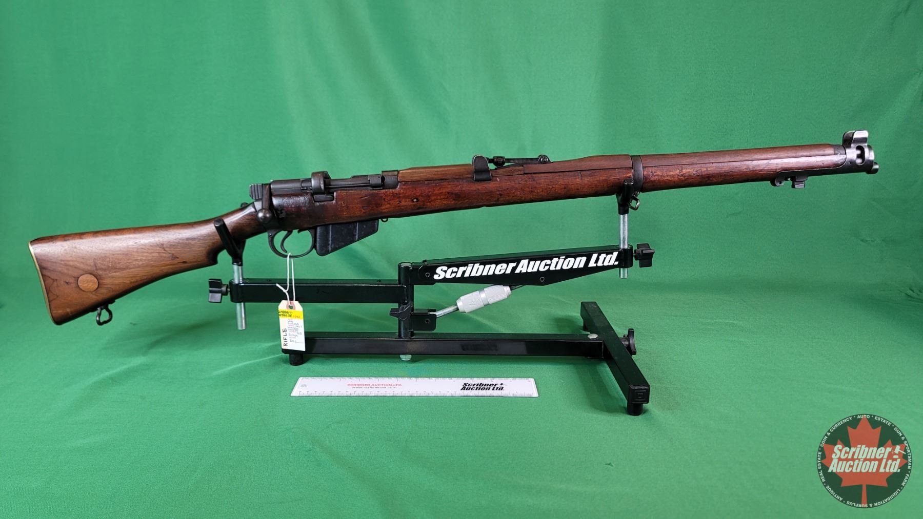 RIFLE: Lee Enfield 303 British : 1940 Lithgow No. 1 Mark III : Bolt Action (BBL 25-1/4") (S/N ...