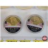 Image 4 : Variety of TRUMP Medallions (5) Color & Non-Color (SEE PICS!)  (Listing & Descriptions are a GUIDE O
