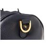 Image 5 : Mansur Gavriel Navy Blue Lambskin Leather Mini Duffle Crossbody Bag