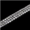Image 2 : 6.04 ctw Diamond 18K White Gold Tennis Bracelet