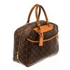 Image 2 : Louis Vuitton Brown Monogram Canvas Deauville Satchel Bag