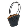 Image 2 : Bottega Veneta Blue Leather Basket Tote