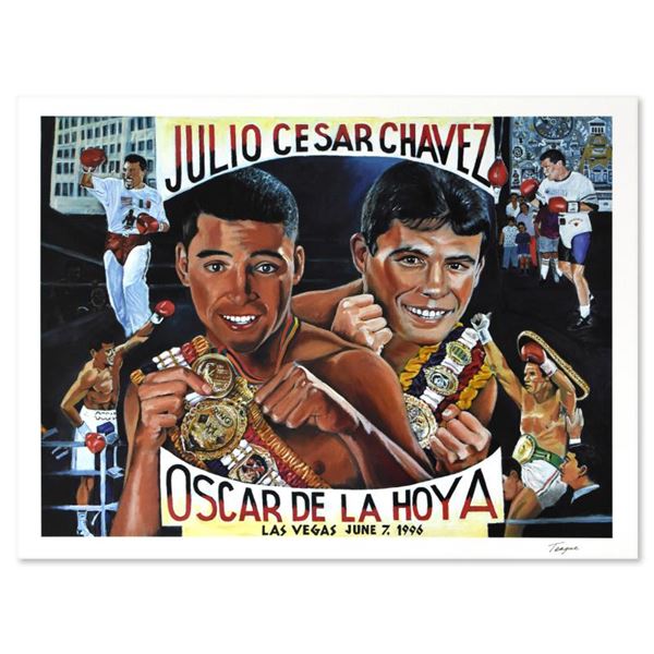 Julio Cesar Chavez vs Oscar De La Hoya by Teague,