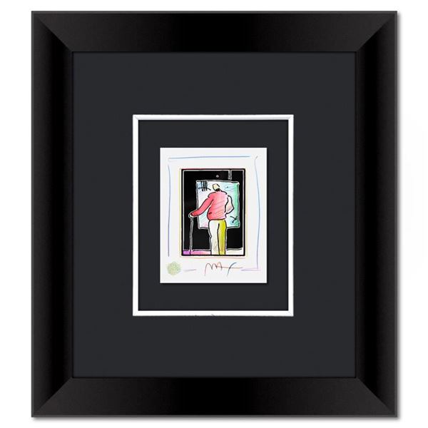 Man at Easel by Peter Max