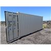 Image 8 : White 20-Foot One-Trip Shipping Container RXTC-20DBX (contents not included)