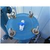 Image 8 : Qty 2 Blue Filter Housings w/ Piping & Gauge