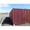 Image 8 : Red 40-Foot Shipping Container (contents not included). See pickup schedule below