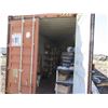 Image 8 : Red 40-Ft Shipping Container (contents & exterior items not included). See pickup schedule below