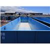 Image 2 : One 4-Section Water Tank 30’L x 88"W x 55"H (assembled). See pickup schedule below
