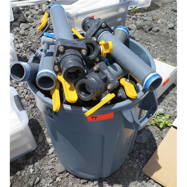 Bin Multiple 2” CAM Lock Fittings