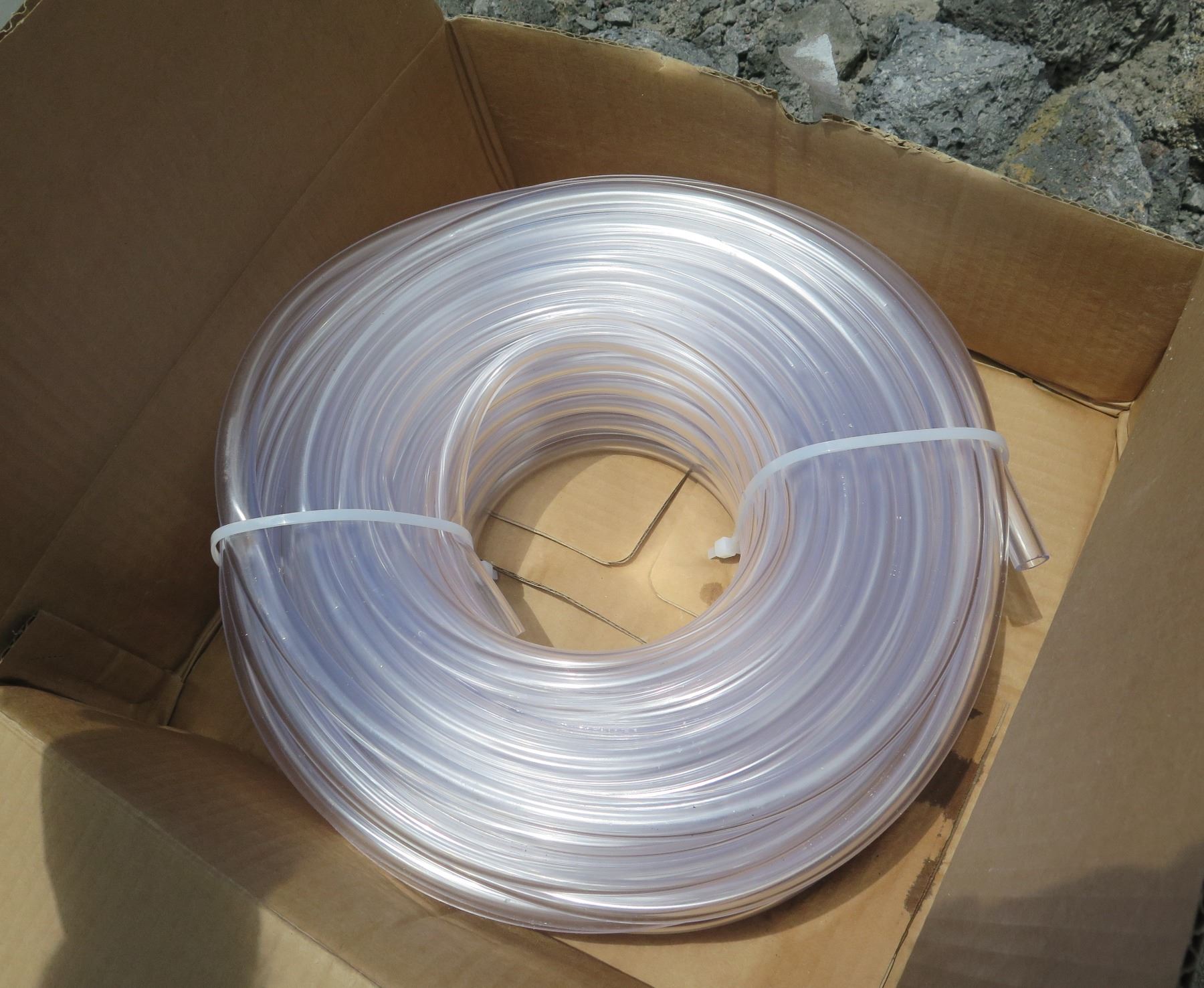 Box 100 Of 3 8 ID 1 2 OD Vinyl Tubing box-100-of-3-8-id-1-2-od-vinyl-tubing