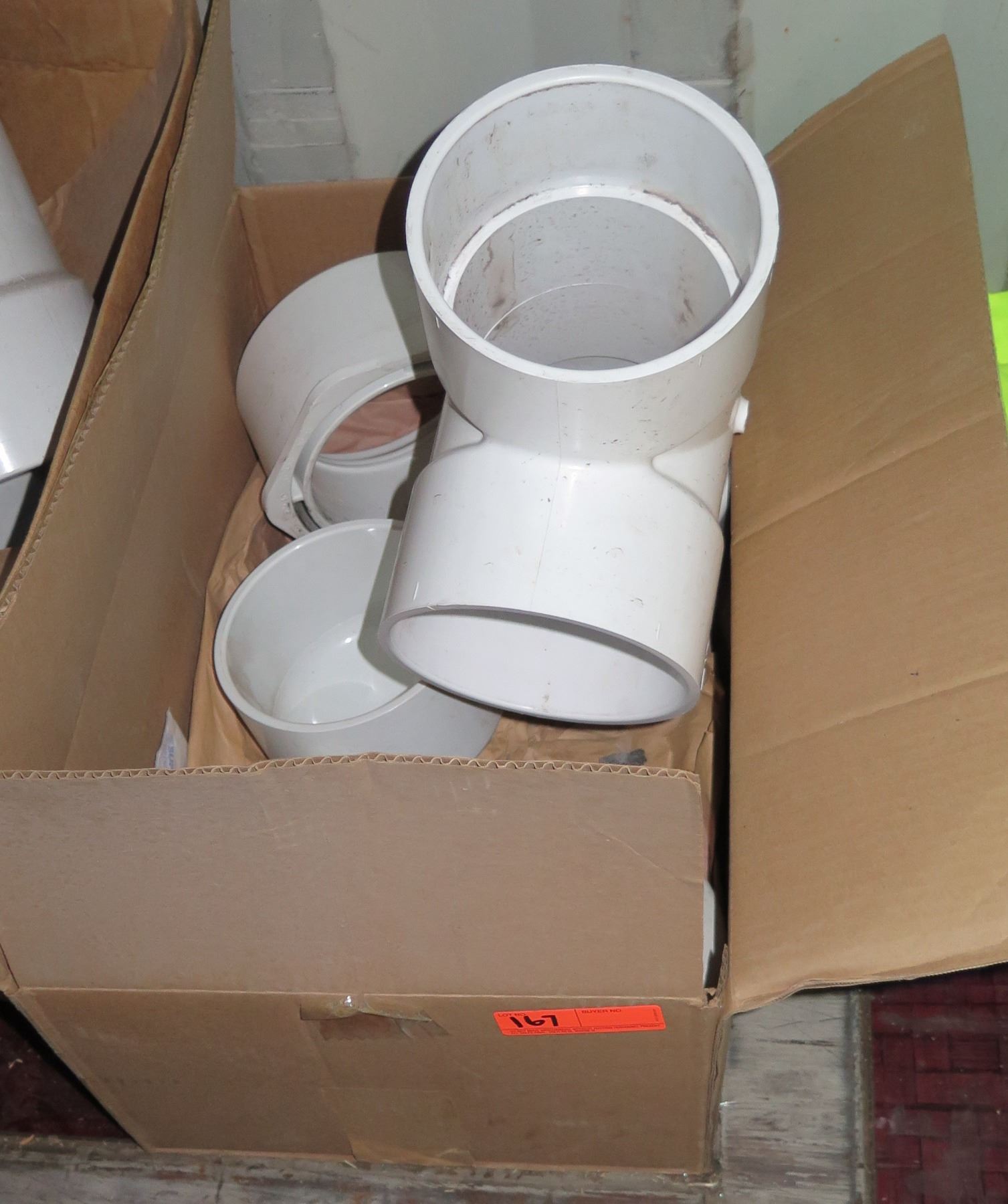 Multiple PVC Fittings in Box