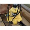 Image 2 : Contents of Pallet: Pipe Lengths, Wayne Water WaterBug Pump, Rope, etc