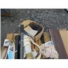 Image 8 : Contents of Pallet: Pipe Lengths, Wayne Water WaterBug Pump, Rope, etc