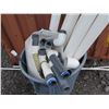 Image 2 : Rubbermaid Brute Waste Can & Contents: PVC Lengths, Fittings, etc