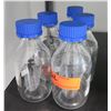 Image 1 : Qty 5 Cole-Parmer Essentials 34503-40 Glass Media Bottles 500 ml