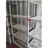 Image 2 : Qty 4 Plastic Shelving Units, Misc Sizes (contents not included)