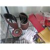 Image 2 : Contents of Shelf: Sandpaper, Hand Tools, etc