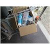 Image 10 : Contents of Shelf: Gauges, Contractor Bags, Brushes, Tools, Wire, etc (shelf not included)