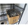 Image 8 : Contents of Shelf: Mighty Max Battery Filler, Exit Sign, Filters, Hose, etc (shelf not included)