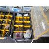 Image 2 : Multiple Storage Containers & Contents:  Hardware, Clamps, etc