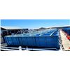 Image 2 : One 3-Section Water Tank 22'L x 88"W x 55"H (assembled). See pickup schedule below