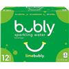 Image 1 : NEW 12 PACK LIMEBUBLY SPARKLING WATER BEVERAGE