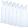 Image 1 : NEW HANES 6 PACK TAGLESS TANK TOPS WHITE SIZE SM