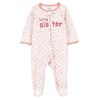 Image 1 : NEW CARTERS LITTLE SISTER SLEEP N PLAY OUTFIT 3-6M