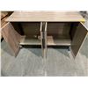 Image 2 : Solid wood 4-door drawer office credenza - approx 5ft x32in x 22in