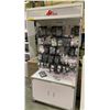 Image 1 : Nail Supply Shelving & Display Rack/cabinet (approx 82in x 39in x 10in) w/ assorted nail supplies