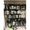 Image 2 : Nail Supply Shelving & Display Rack/cabinet (approx 82in x 39in x 10in) w/ assorted nail supplies - 