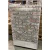 Image 1 : Nail Supply Shelving & Display Rack (approx 70in x 40in x22in) w/ assorted supplies - includes Gelis