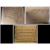Image 1 : Group of 2 baby cribs & 2 ottomans (cancelled orders/returns)